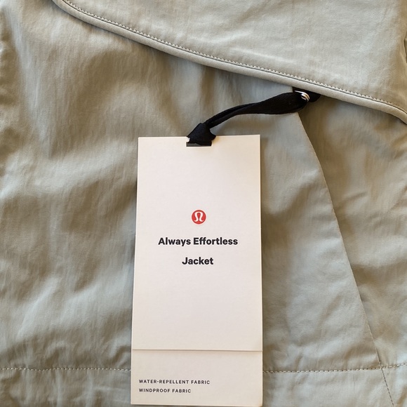 lululemon Always Effortless Jacket Green Size 4 NWT - Picture 11 of 11